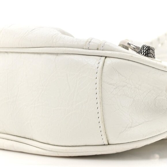 Balenciaga Le Cagole Leather Bag White XS - Picture 9 of 14